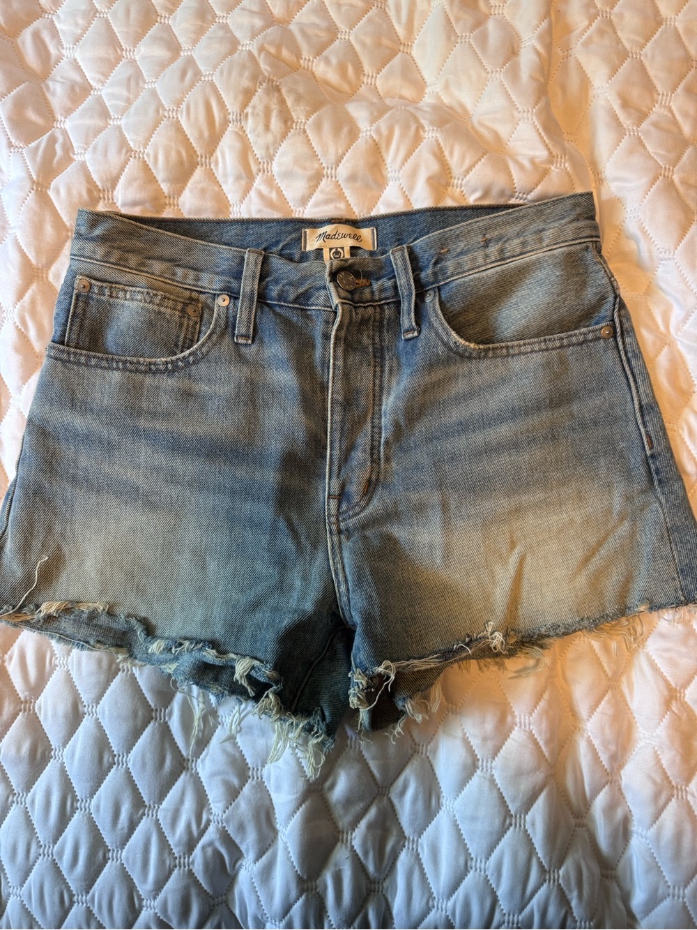 Madewell Light Blue Denim Jean Shorts